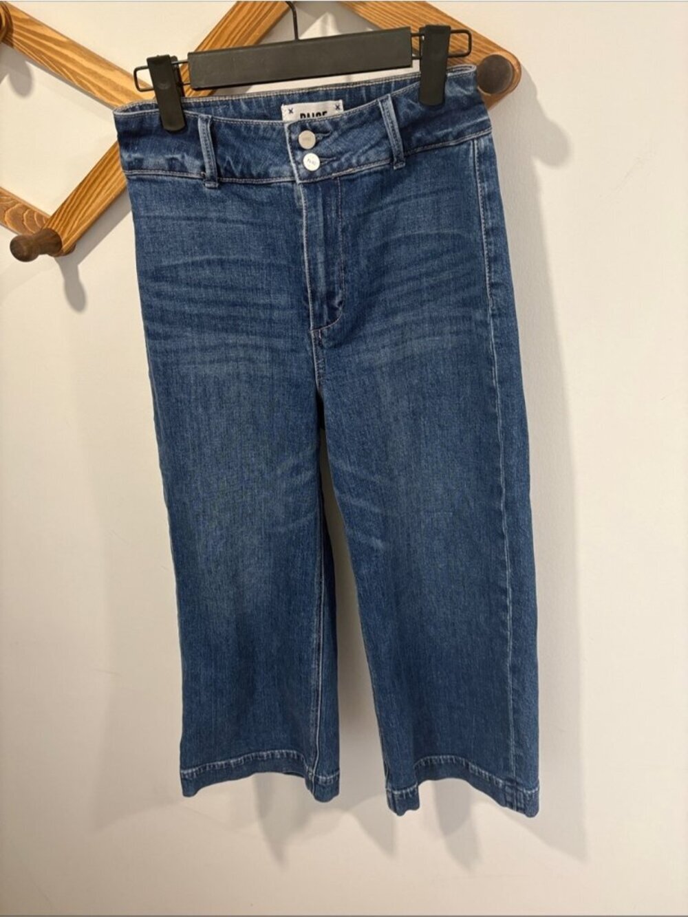PAIGE Anessa High-Rise Crop Wide-Leg Jeans